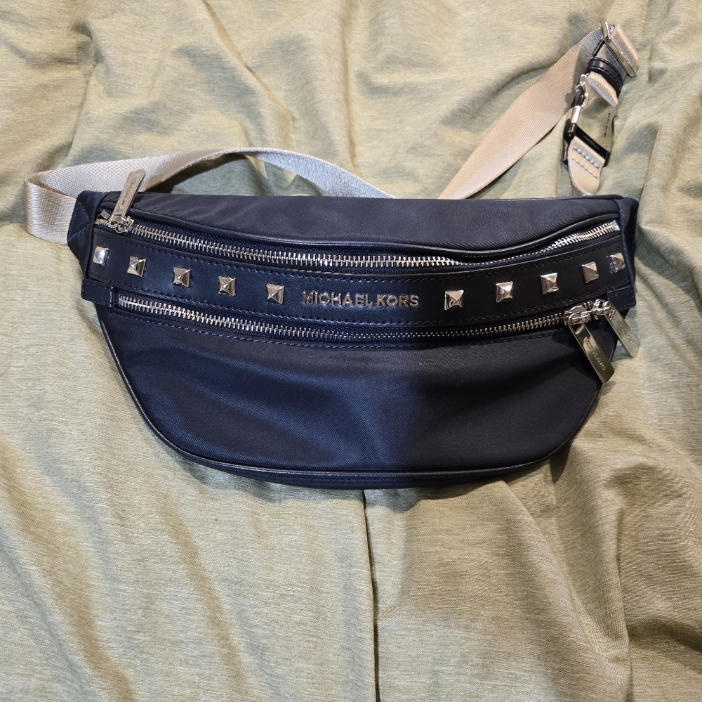 Michael Kors Blue Belt Bag